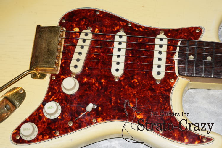 Fender Stratocaster '65 Olympic White/Rose neck Original 