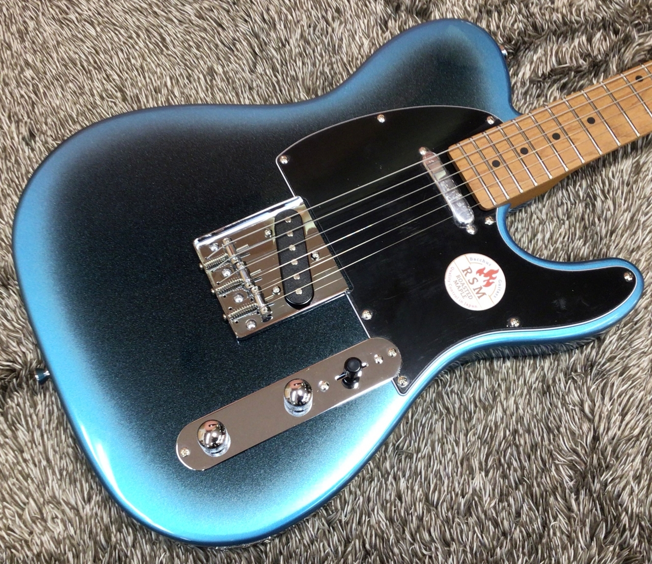 Bacchus BTE-1DX RSM/M GB-B 【摩耗に強いステンレスフレット】 【店頭