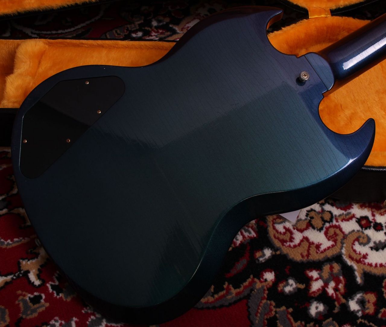 Gibson Murphy Lab 1963 SG SPECIAL 3 Pick Up Green Blue Shift Ultra