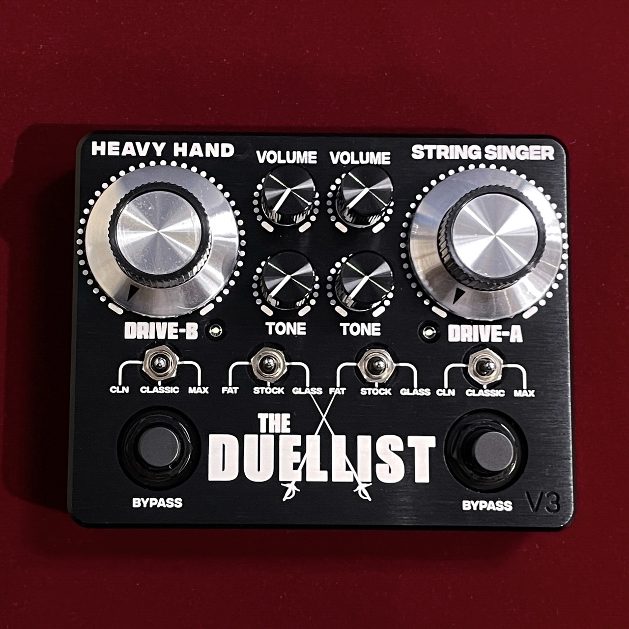 KING TONE GUITAR Duellist V3 【最新V3モデル】【極上2in1ドライブ