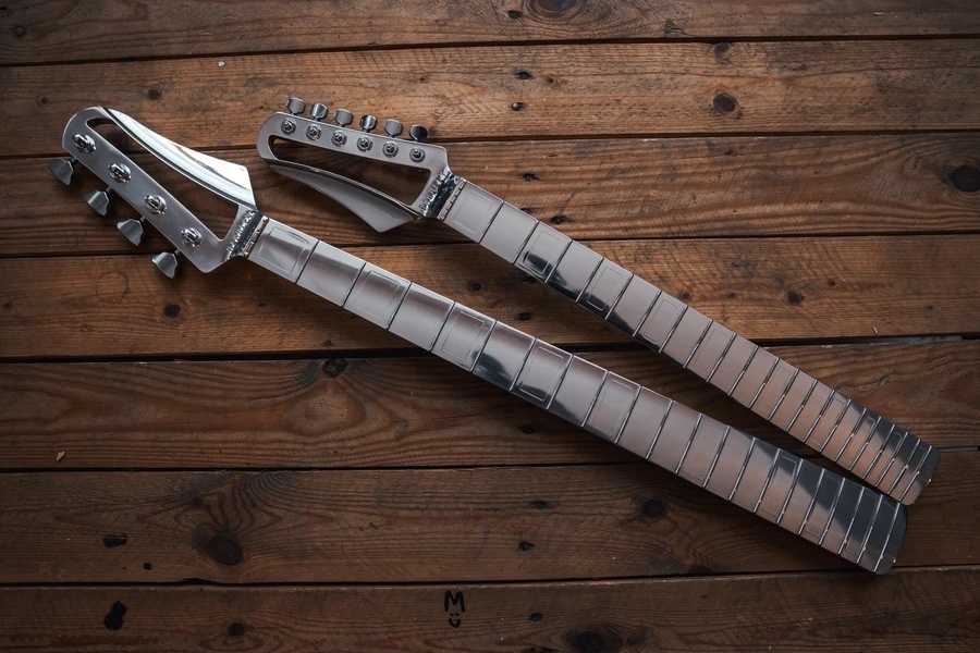 Baguley guitars アルミネック