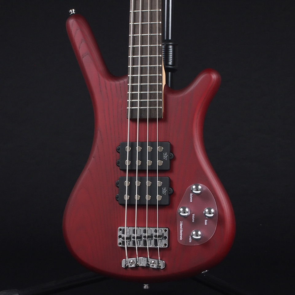 Warwick Rock Bass Corvette $$ 4-string ~Burgundy Red Transparent Satin~