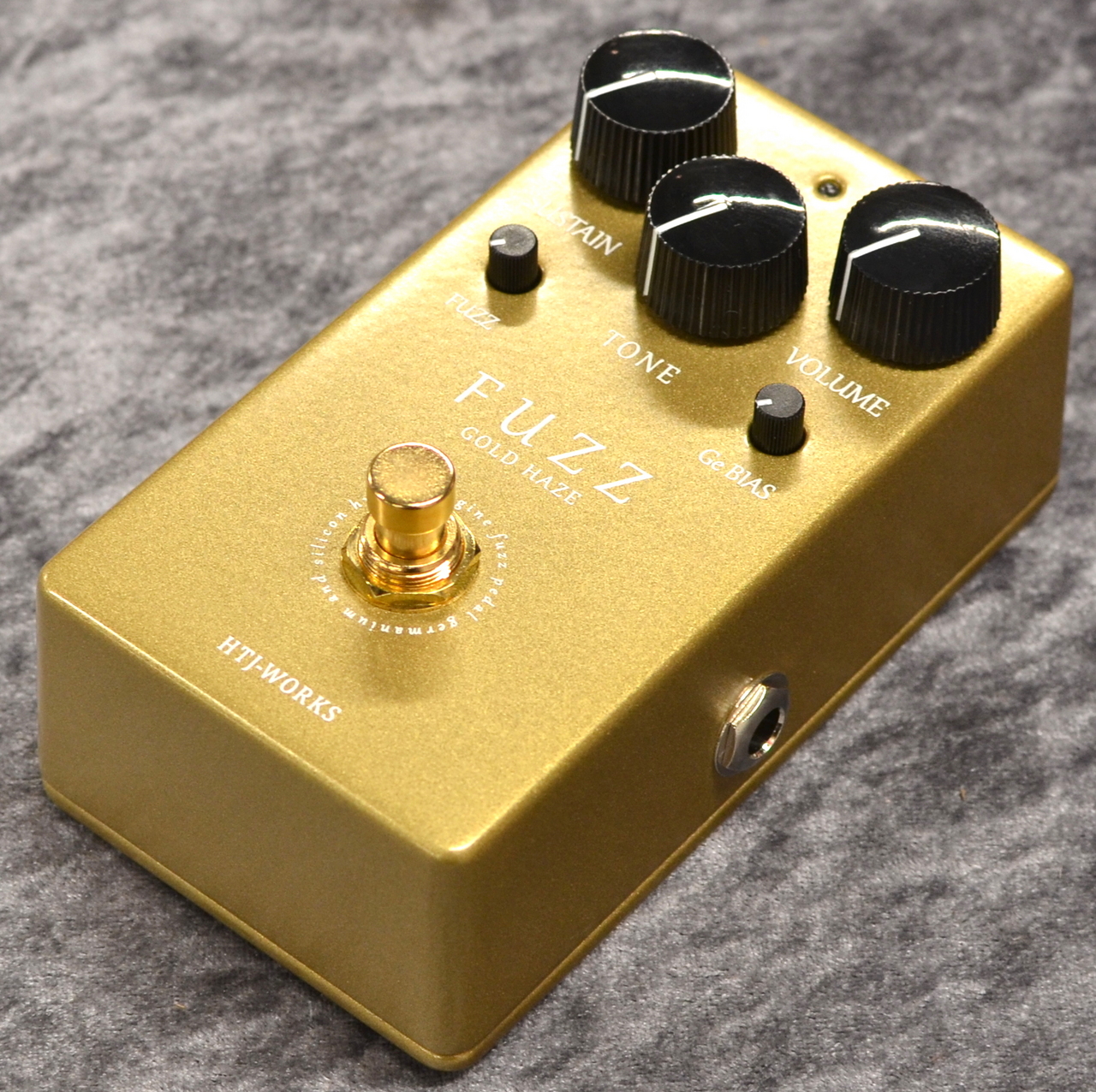 HTJ.WORKS GOLD HAZE ファズペダル HTJ-WORKS GOLD HAZE FUZZ｜ミュージックランドKEY