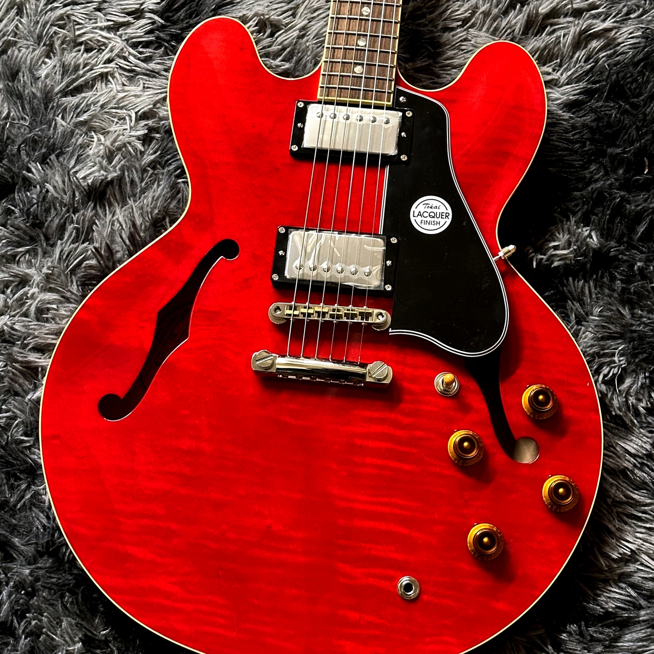 Tokai ES-201F SR (See Through Red)【老舗国産ブランドによる335