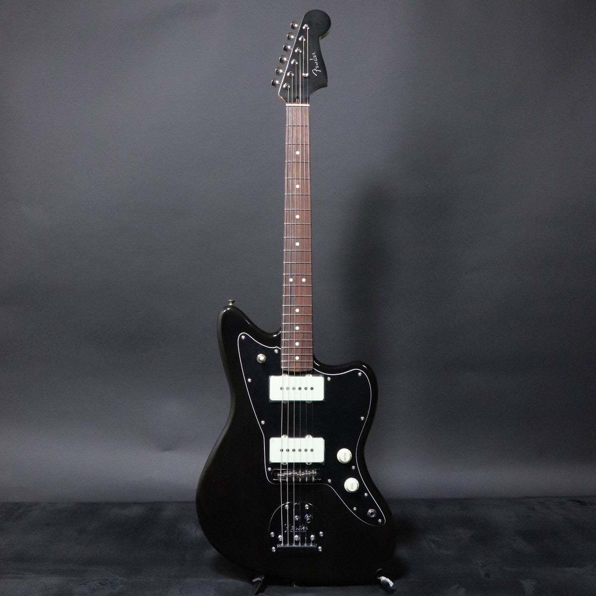 Fender FSR Collection Hybrid II Jazzmaster Alder Trans Black