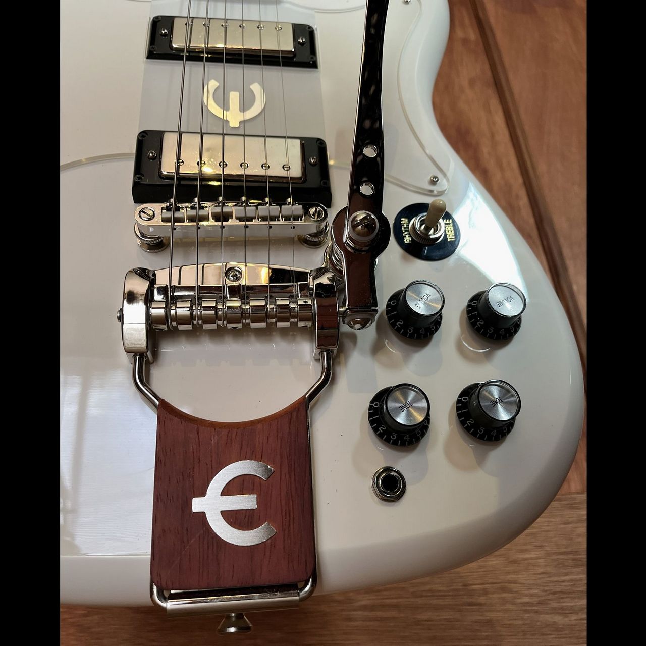 Epiphone Crestwood Custom Polaris White（中古）【楽器検索デジマート】