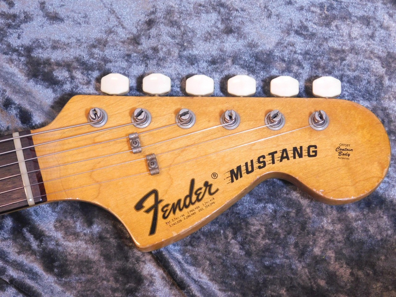 Fender Mustang Competition Burgundy '73（ビンテージ）【楽器検索