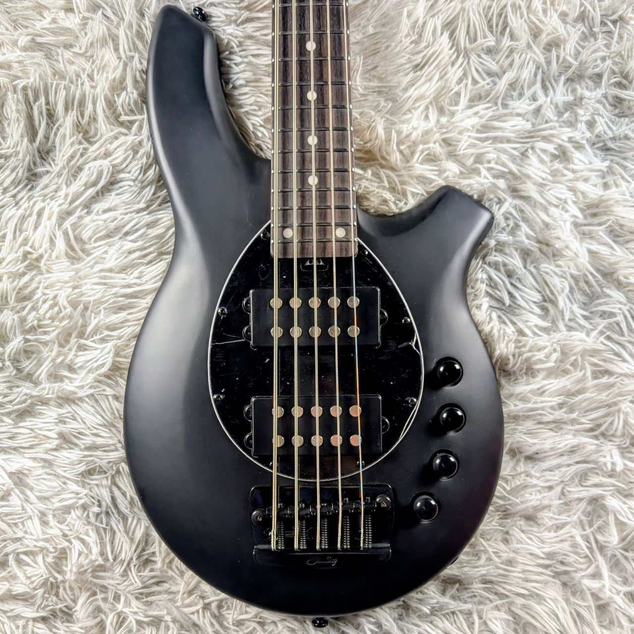 Sterling by MUSIC MAN Bongo 5 Stealth Black【現物画像】12/15更新