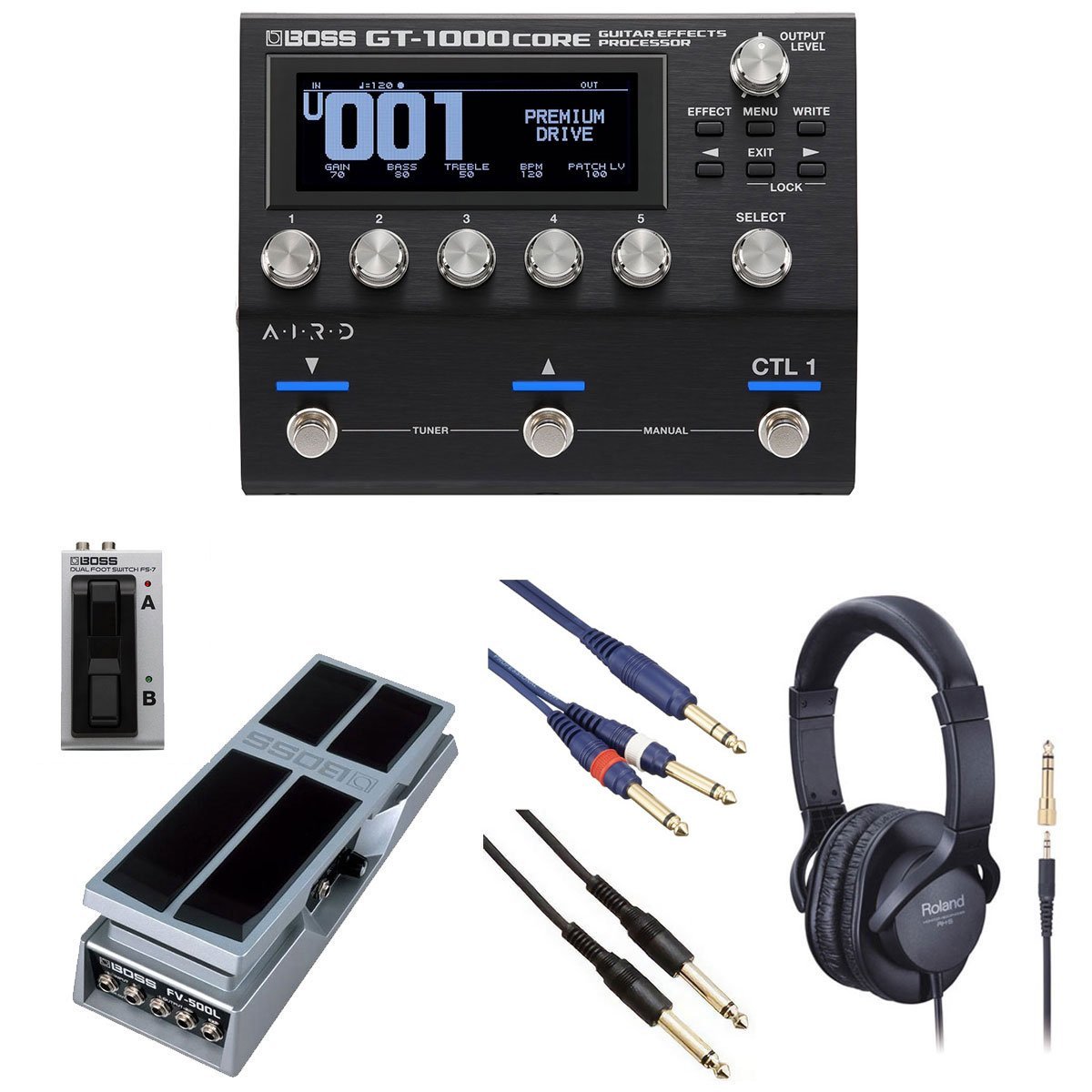 BOSS GT-1000 CORE,EV-30,FS-7セット BOSS GT-1000 Core FS-7 EV-30 セット｜Yahoo!フリマ（旧PayPay