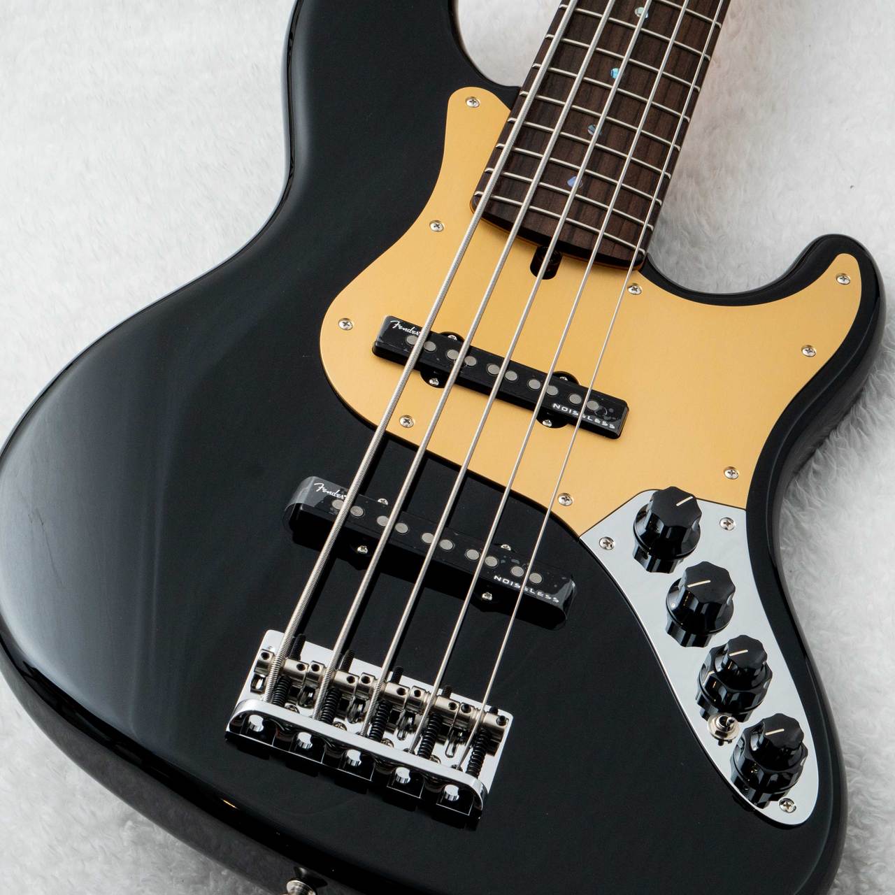 Fender Made in Japan Artist Deluxe Jazz Bass V KAZUKI ARAI Black