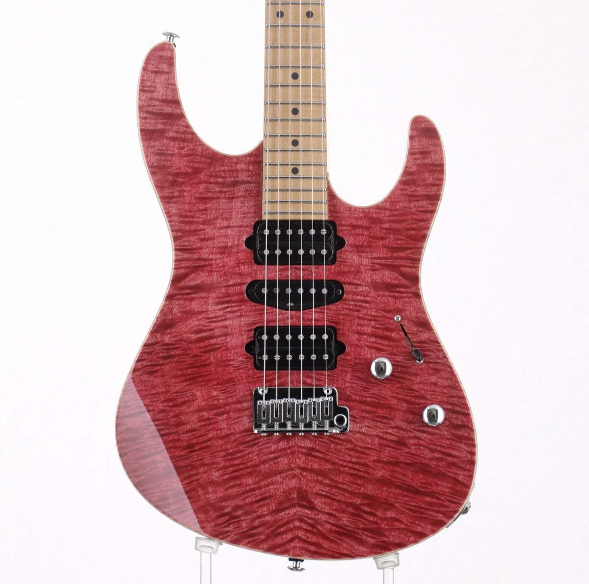 ギター Suhr /JE-Line Modern Plus Trans Burgundy Suhr Modern Plus Roasted Maple Neck Trans Burgundy 【新宿店