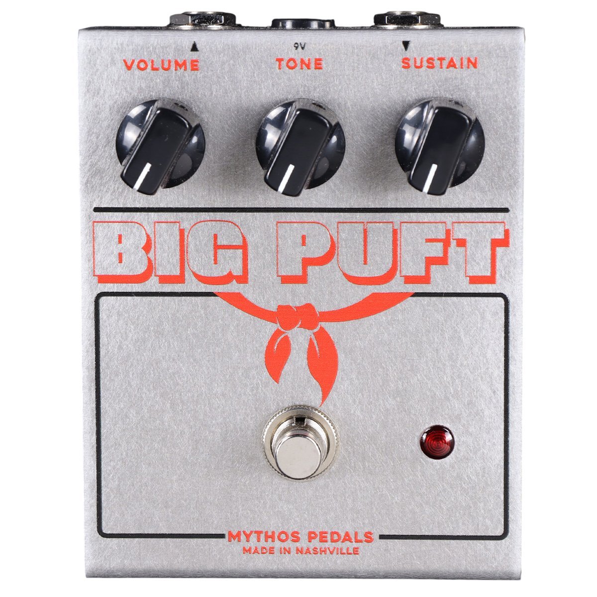 Mythos Pedals BigPuft Jr. Raw Aluminum NY ファズ【心斎橋店】（新品