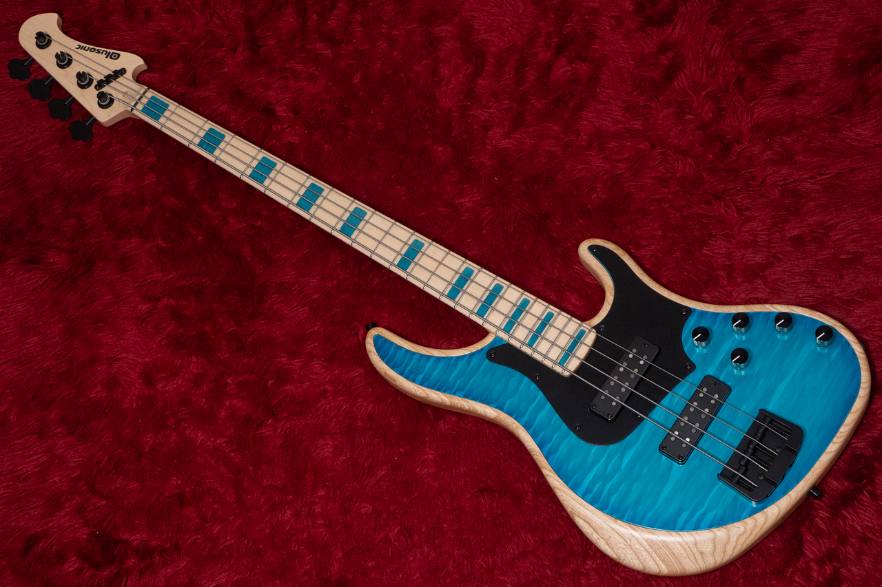 Alusonic J-Special Deluxe 4 Custom Shop Private Stock Nat/Blue 
