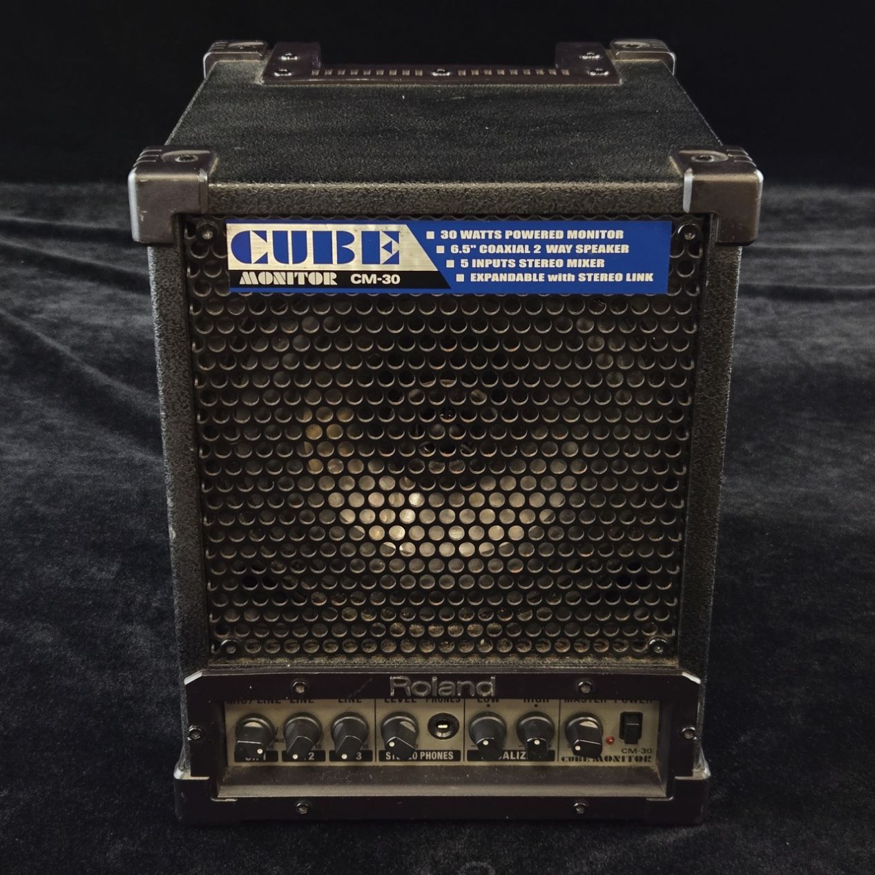 818 ROLAND CUBE monitor CM-30 モニタースピーカー | ステージ