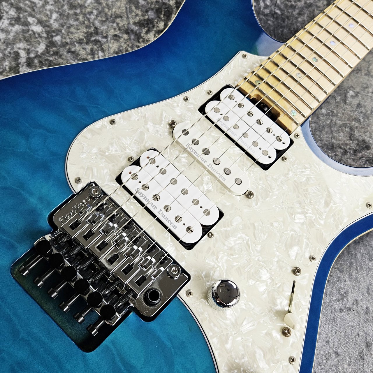 EDWARDS E-SN-150FR/QM -Aqua Marin-（中古）【楽器検索デジマート】