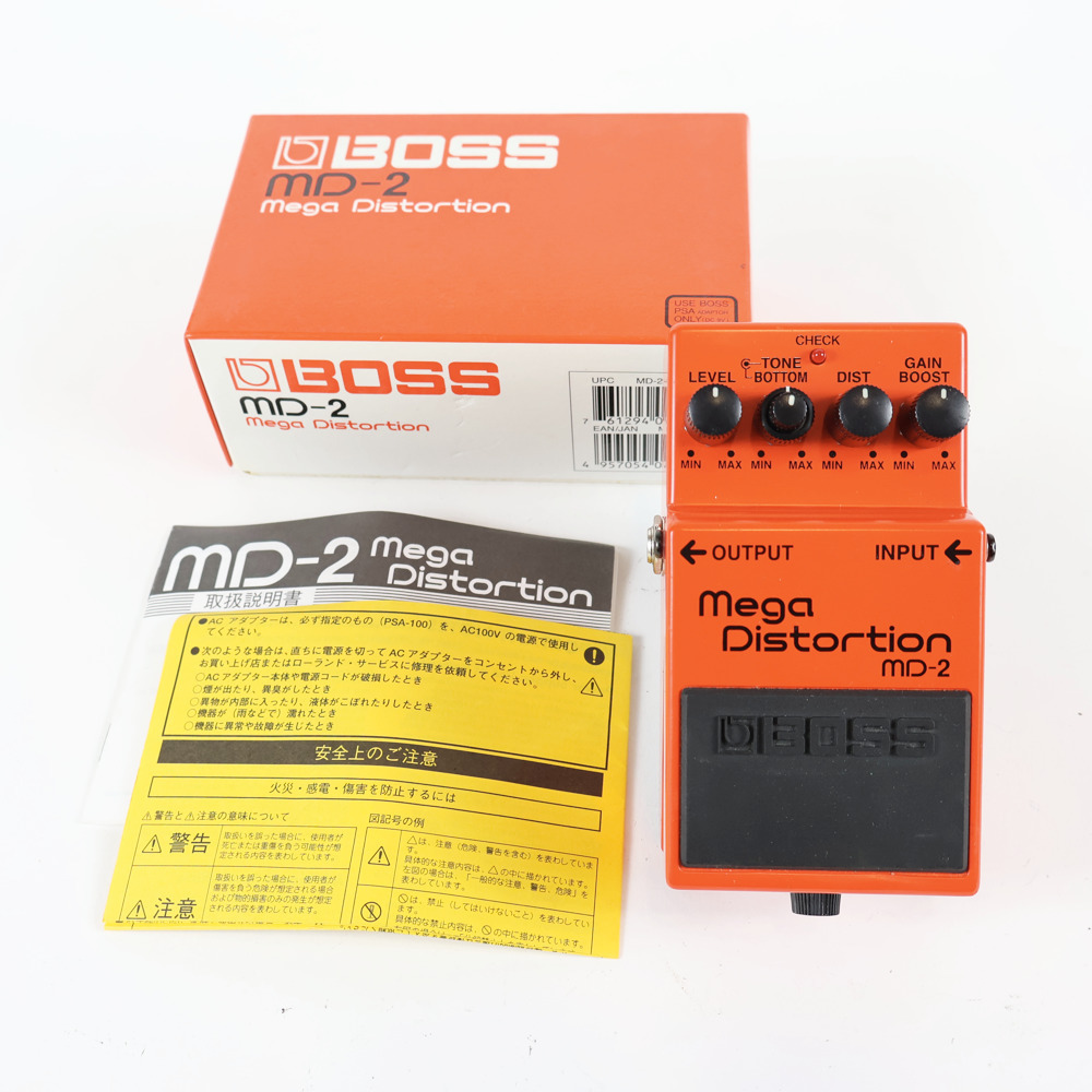 台湾製 BOSS ボス MD-2 メガディストーション 電源アダプター付き BOSS ( ボス ) MD-2 メガディストーション 送料無料 | サウンドハウス