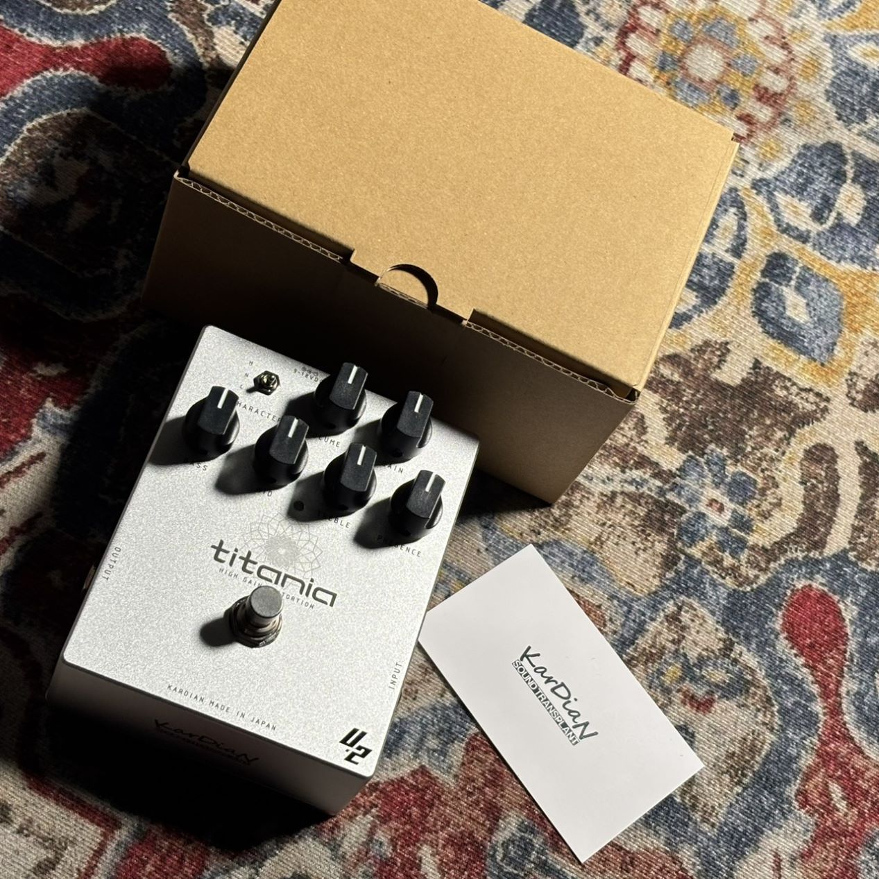 KarDiaN TITANIA V2 エフェクター ハイゲインディストーション（新品