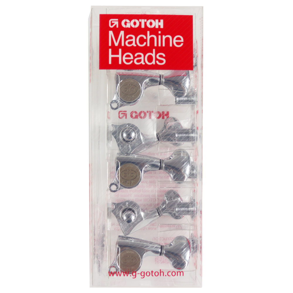 GOTOH ゴトー GOTOH SGS510Z-S5-L6-Chrome ギター用ペグ（新品/送料