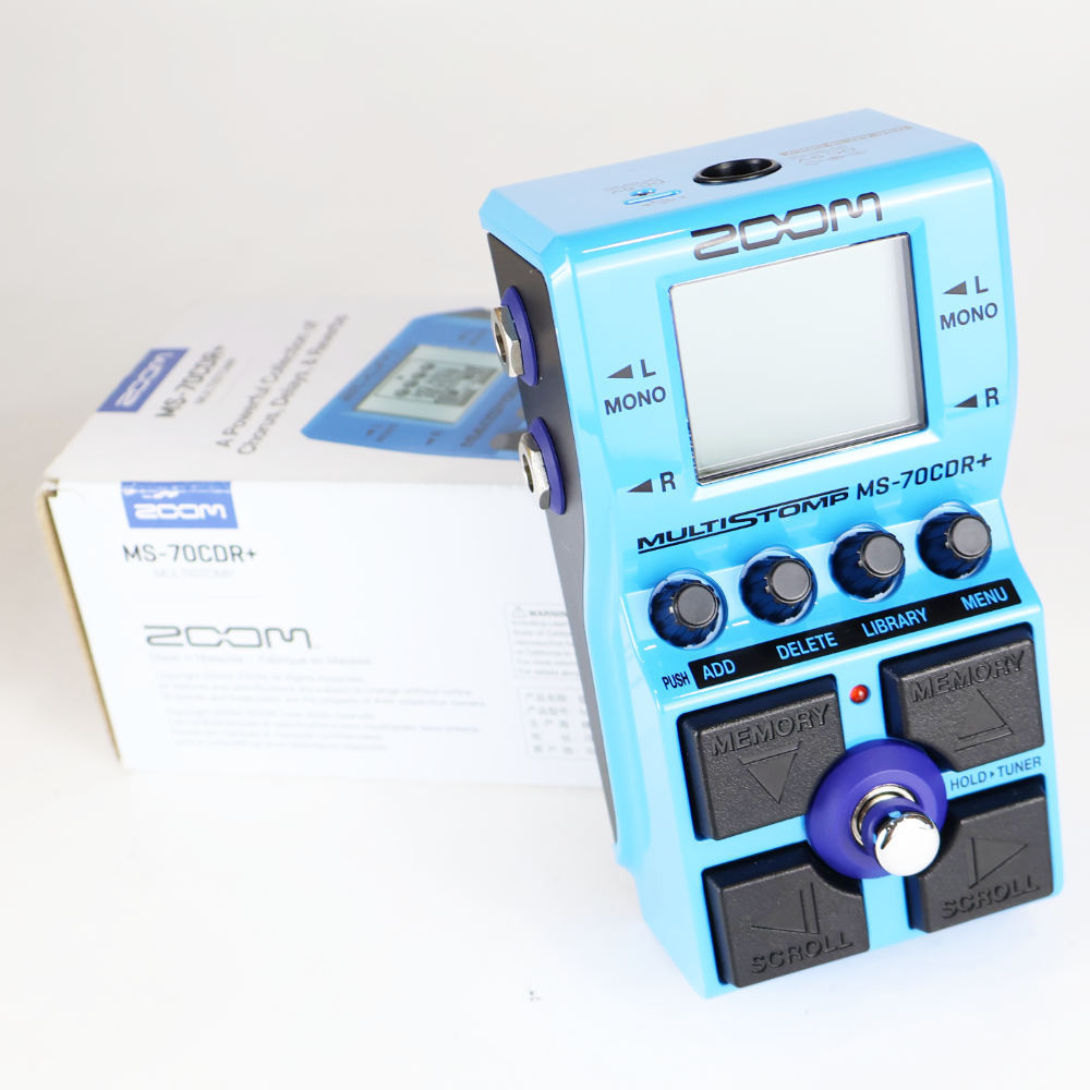 ZOOM MS-70CDR マルチエフェクター　中古 ZOOM 【中古】 ZOOM MS-70CDR+ MultiStomp マルチエフェクター 空間系