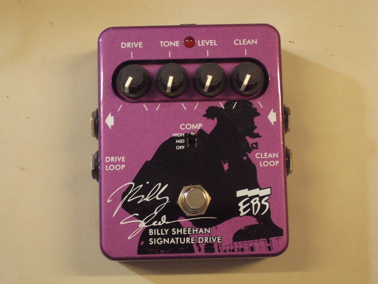 EBS Billy Sheehan Signature Drive Pedal（中古）【楽器検索デジマート】