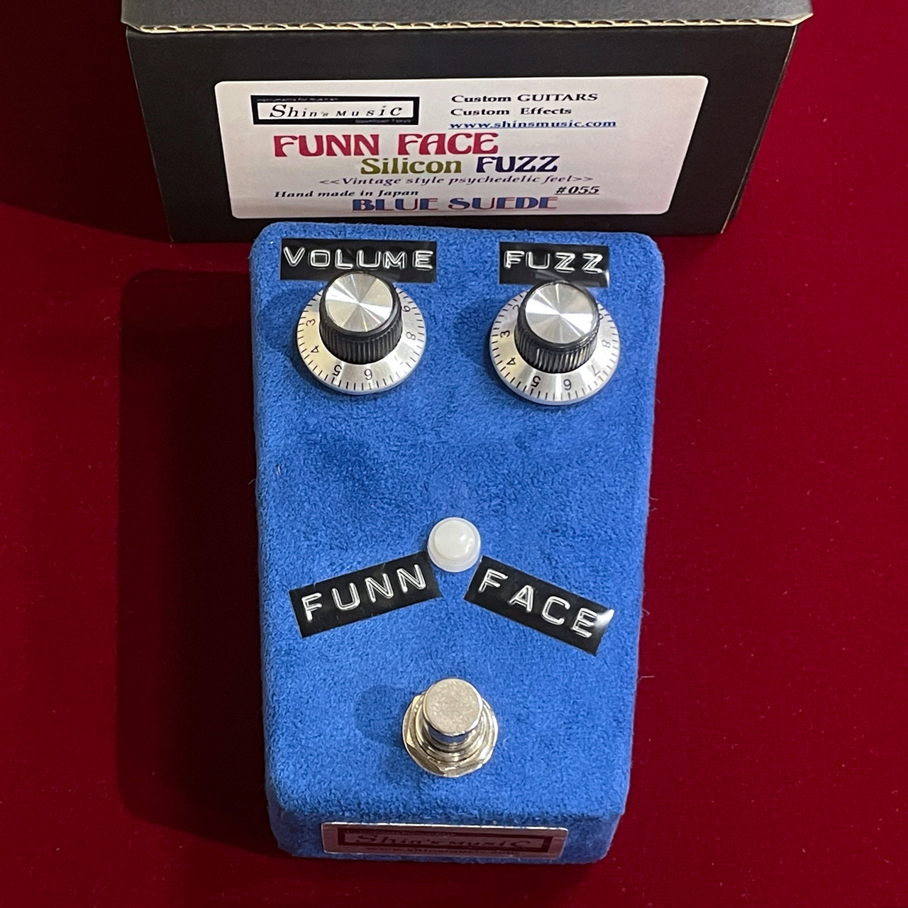 ギター Shin's Music FUNN FACE Blue Shin's Music FUNN FACE FUZZ シンズミュージック 【 錦糸町