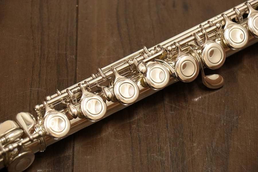 YAMAHA ヤマハ YFL-411 管体銀製フルート 【名古屋栄店】（中古/送料