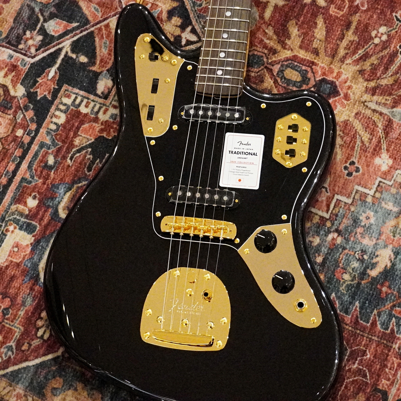 Fender Made in Japan Traditional 2025 Collection 60s Jaguar Black