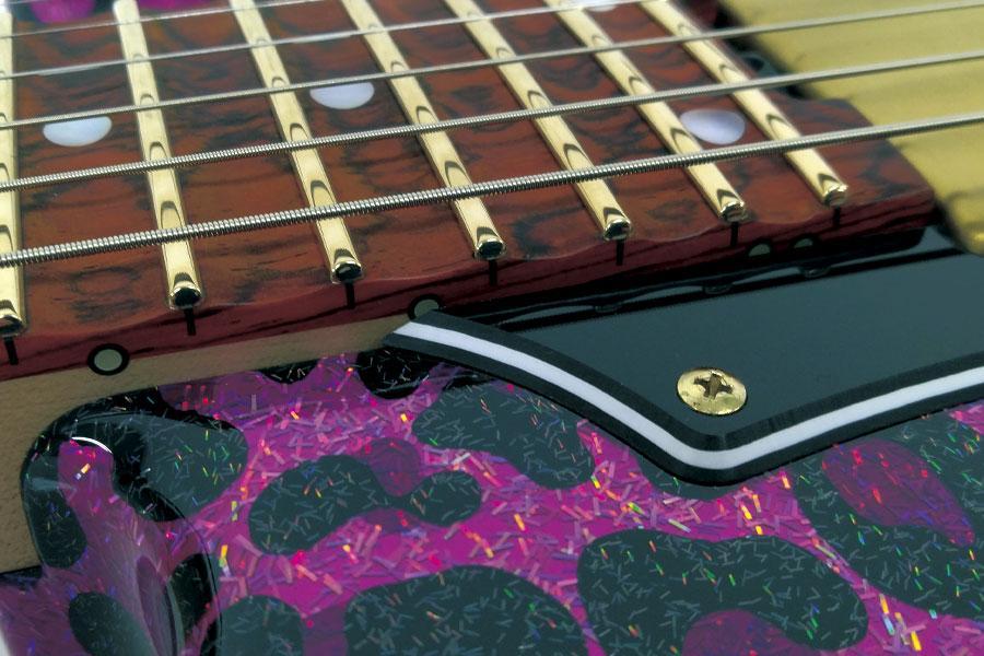 希少スナップオ　ESP コラボギター　新品未使用 ESP×OVERDRIVE BLACK LILY 紗理奈 Signature Model｜平野楽器