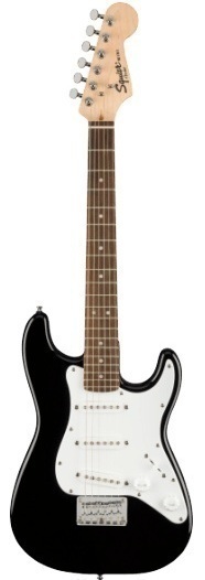 Squier by Fender Mini Stratocaster, Laurel Fingerboard, White