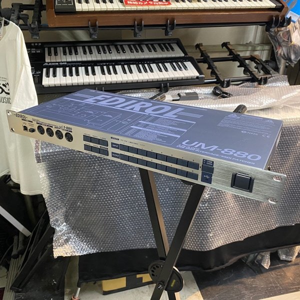 EDIROL UM-880 usb midi interface 【完動品】 Edirol UM880