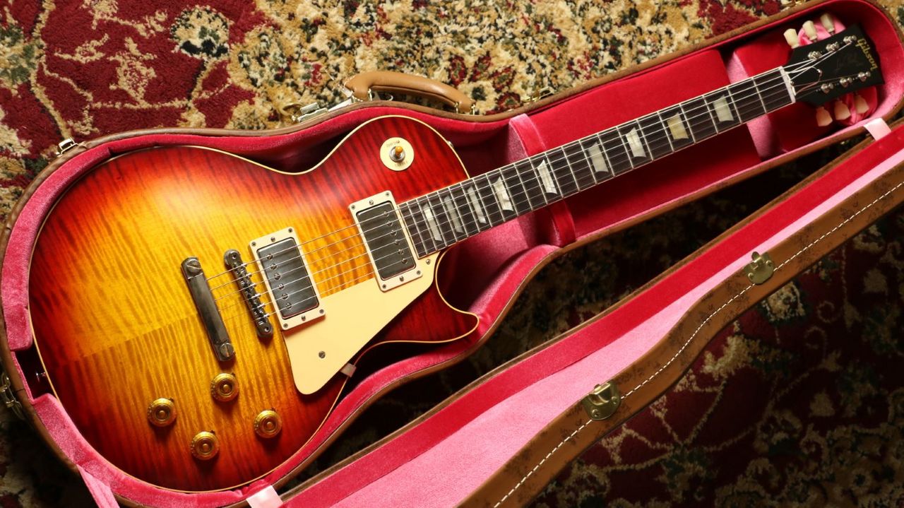 ギター Gibson Pickup Shop 1959 PAF Custom Shop Gibson 60th Anniversary 1959 Les Paul Custom Shop with