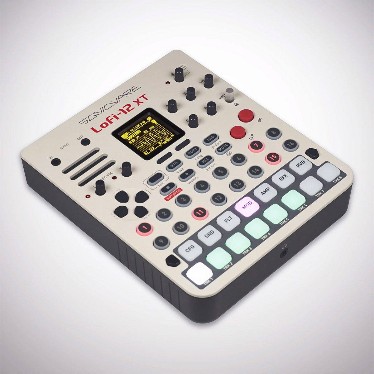 Elektron Model:Samples ケーブル付き ElektronがFMベースのグルーヴ