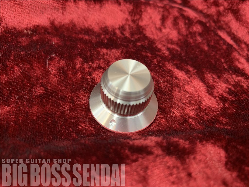 Hata ヒラメローレット ハットノブ インチ インチ ミリ変換パイプ付属 3個セット ドット有り チタン 新品 楽器検索デジマート