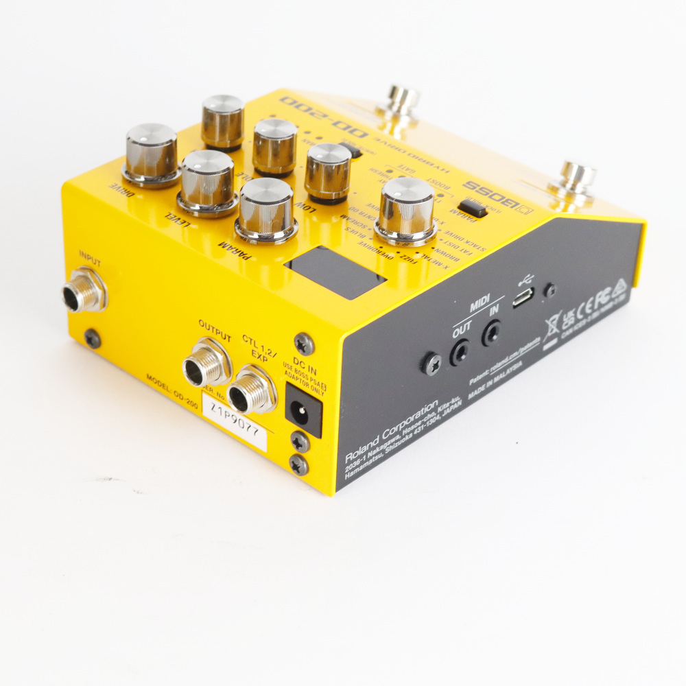 【送料無料・匿名配送】BOSS OD-200 ハイブリッドドライブ【中古品】 BOSS 【中古】 オーバードライブ エフェクター BOSS OD-200 Hybrid