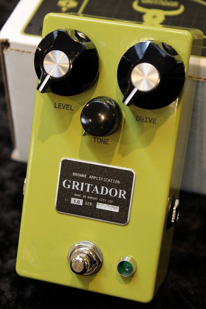 BROWNE AMPLIFICATION 【旧定価最終入荷品!!!】GRITADOR【TS系OD