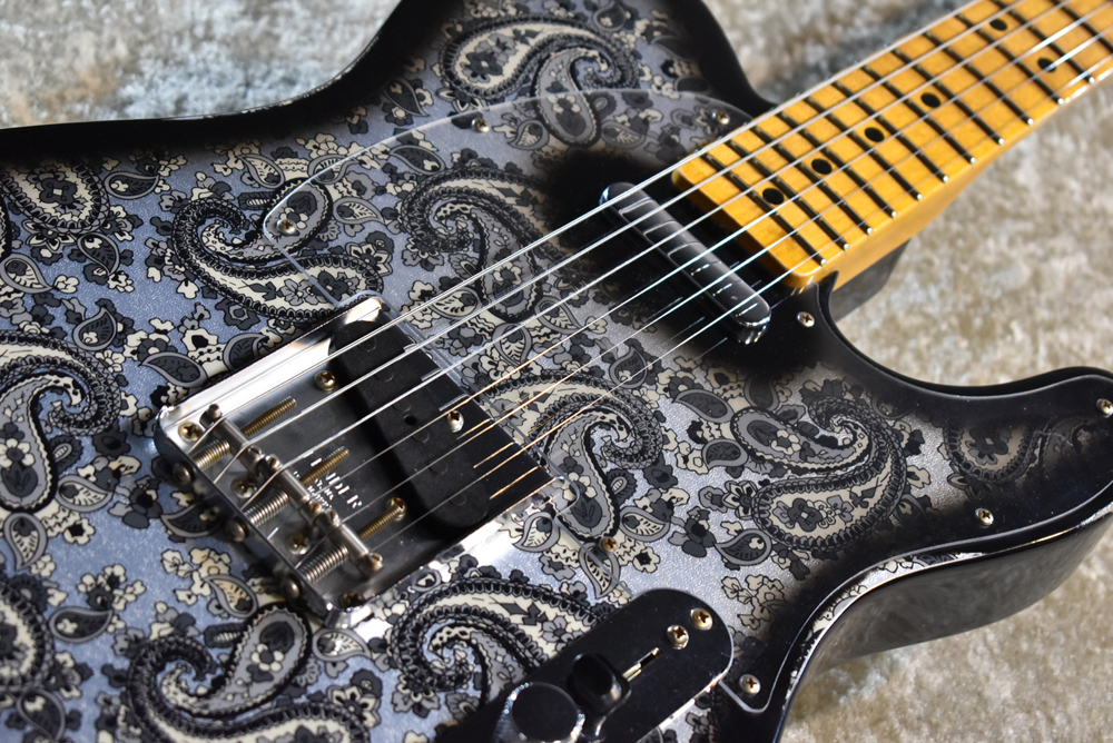 Fender Custom Shop LTD 1968 Black Paisley Telecaster Relic