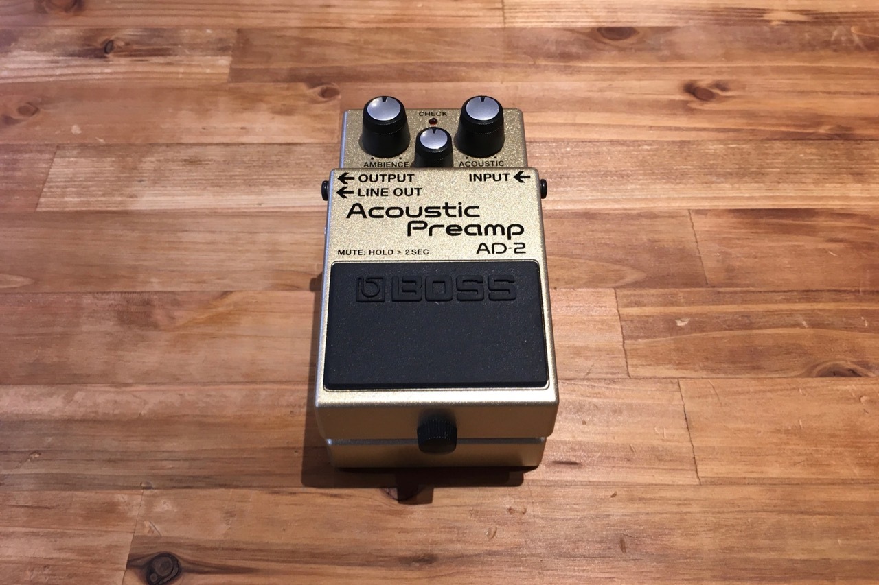 BOSS AD-2 Acoustic Preamp（中古）【楽器検索デジマート】