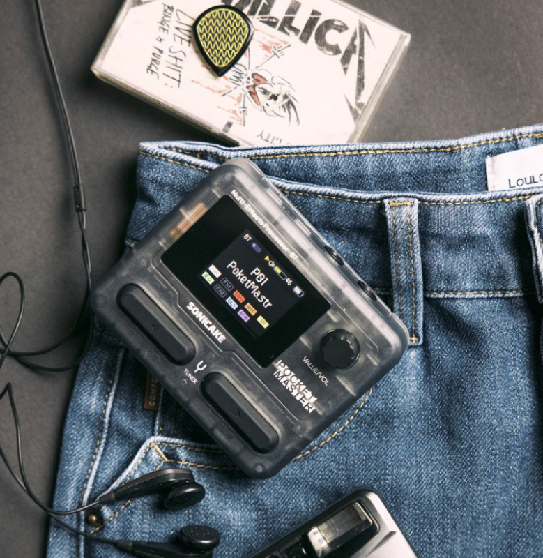 SONICAKE Pocket Master -Clear Black-《マルチエフェクター