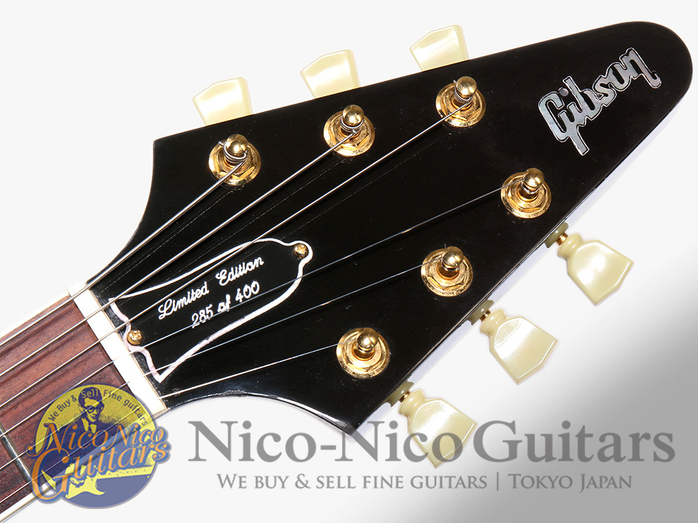 【中古】 プレイズ・エリントン～アフリカン・フラワー ジェイムス・ニュートン Gibson USA 1991 Jimi Hendrix Flying V Hall of Fame (Black