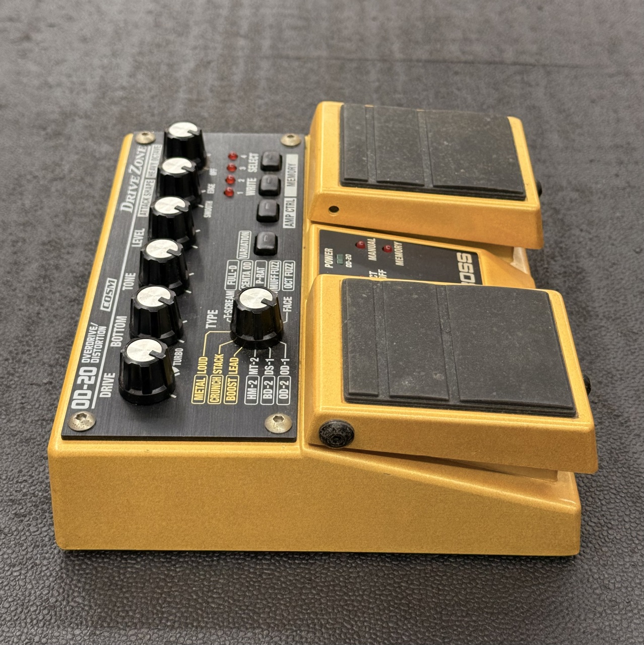 BOSS OD-20 オーバードライブエフェクター Amazon | Roland OVERDRIVE DISTORTION OD-20