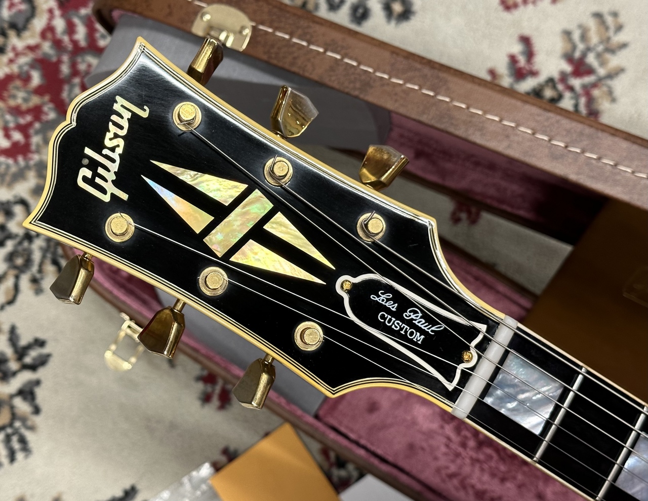 Gibson Custom Shop Historic Collection 1957 Les Paul Custom Black Beauty  3PU Left Hand VOS 2018年製【4.66kg】（中古）【楽器検索デジマート】