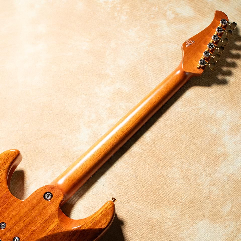 Kz Guitar Works Kz Versa 2H5 Quilted Maple Top See-Through Blue