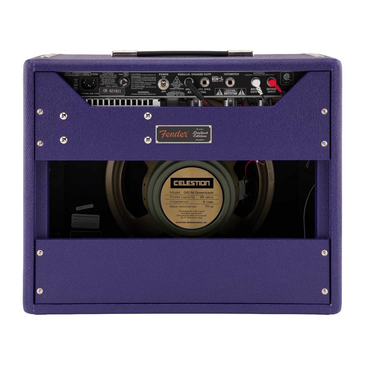 ぷー Fender FSR 65 Princeton Reverb Plum Celestion G12M Greenback