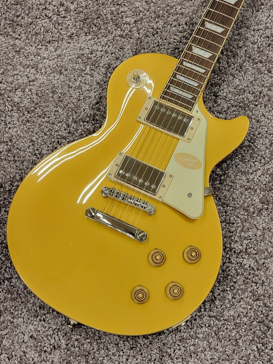 送料込】エピフォンレスポールゴールドトップ