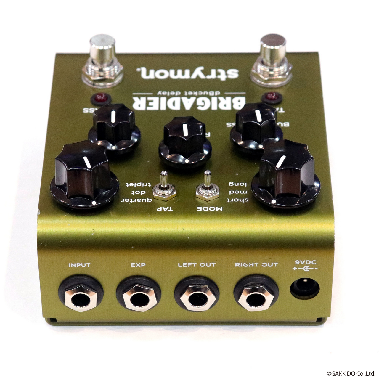 Strymon BRIGADIER dBucket Delay ディレイ Pedal de Delay para Guitarra Strymon Brig dBucket BBD com 3 Vozes