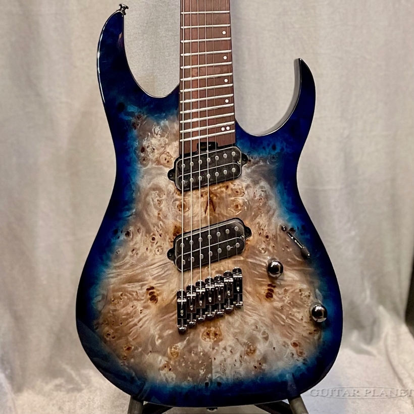 Ibanez RGMS7PB -CBS Cosmic Blue Starburst- 【7弦】【マルチスケール