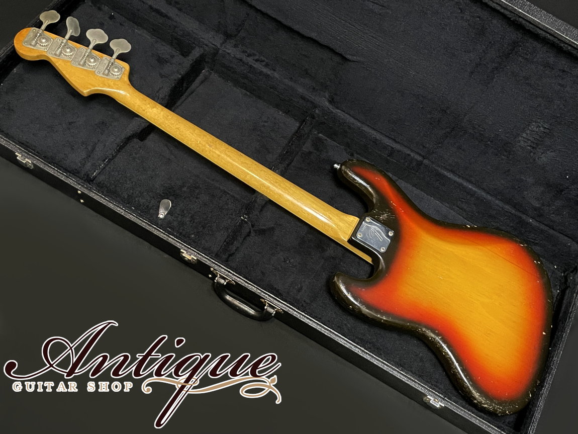 Fender Jazz Bass 1974 Sunburst /Birdseye Figured Neck /Bound 