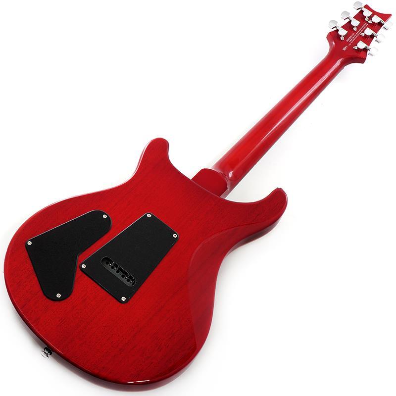 PRS SE エレキギター ワインレッド ギターケース付き PRS SE Custom24 Fire Red Burst エレキギター ポールリード