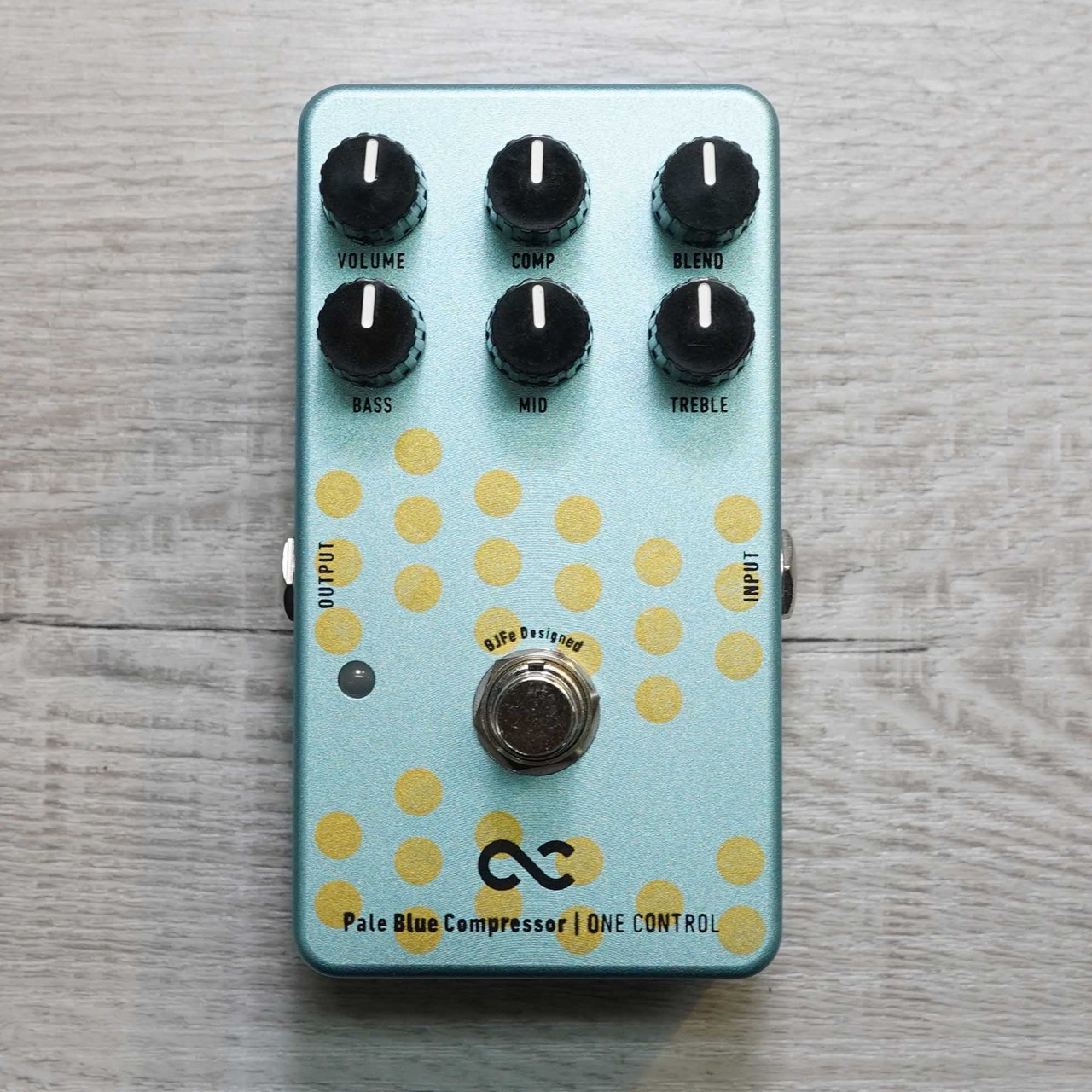 ギター One Controv Pale Blue Compressor One Control Pale Blue Compressor - Demo By Hans Johansson - YouTube