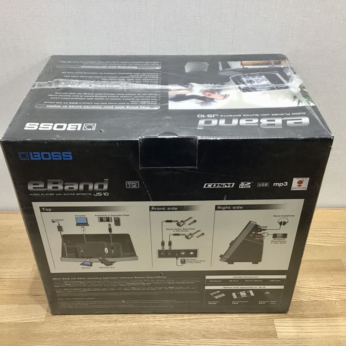 BOSS JS-10 ギターアンプ eBand エフェクタ内蔵多機能型JS10（新品